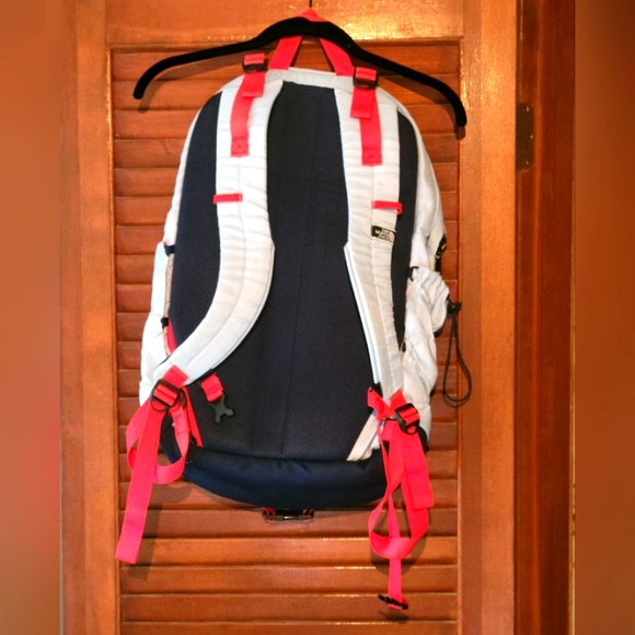 The North Face 6-Zippered Pocket Backpack "Fire And Ice" Colorway - Picture 3 of 7